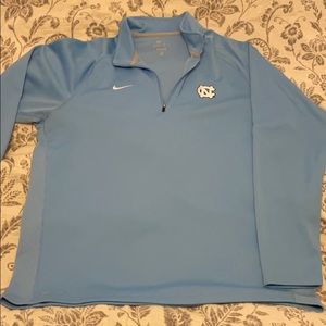 Nike Dri-Fit UNC Tarheel 1/4 Zip Pullover XL